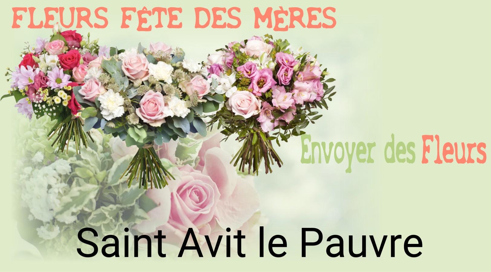 Bouquet de Fête des Mères livré à Saint-Avit-le-Pauvre